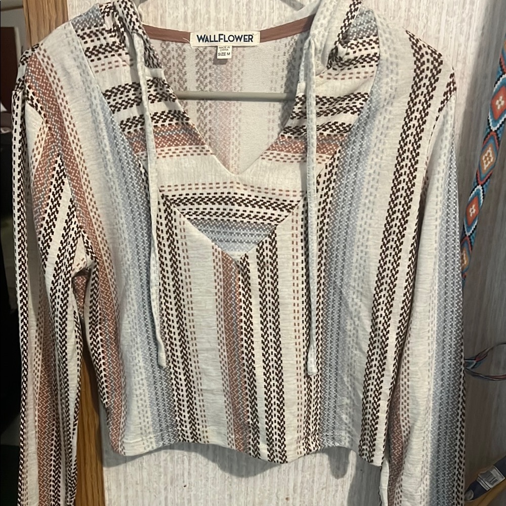 Wallflower Women's Multicolor Striped Top